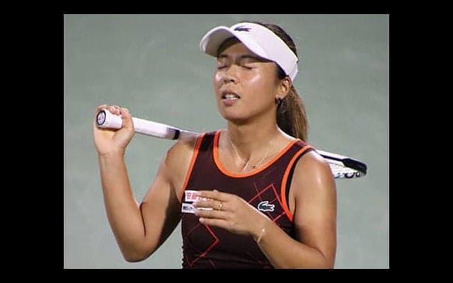  本玉真唯、完敗で初戦敗退 