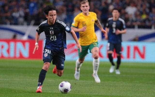 日本代表、前半のうちに豪州の5バック攻略ならず　終始ペースも0-0【2026W杯アジア最終予選】