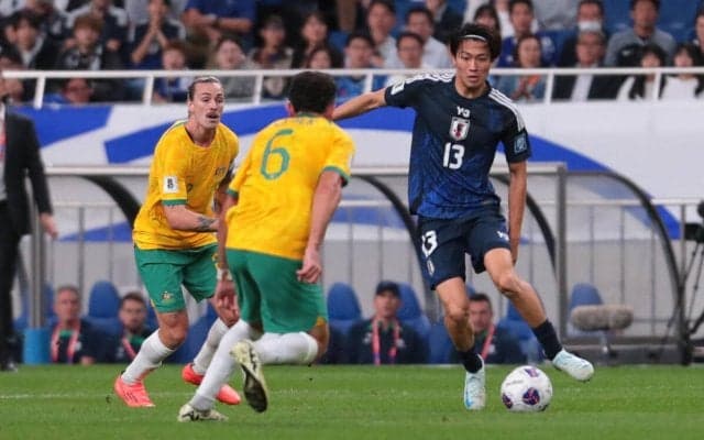 日本代表が連勝ストップも“オウンゴール返し”で豪州とドロー　中村敬斗のキレが救う【2026W杯アジア最終予選】