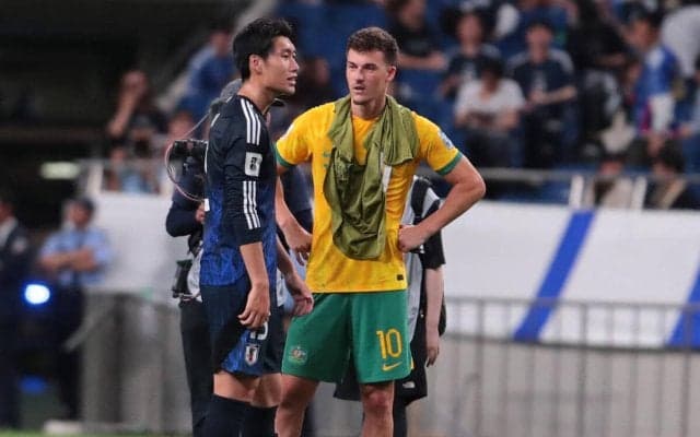 豪州の5-4-1ブロックと対峙した日本…鎌田大地「途中から出るには凄く難しい試合だった」「攻撃を研究されていた」