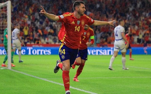 スペインがセルビアに3発完勝で3連勝！　エリクセン1G1Aで2度のビハインド追いついたデンマークが2位キープ【UNL】
