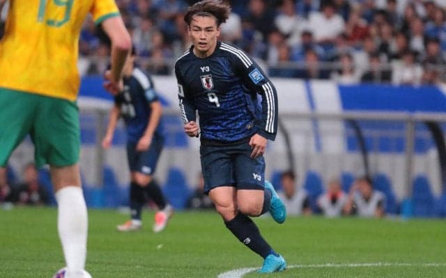 豪州5バックの前に「攻めあぐねてしまった」　上田綺世が試行錯誤…「なかなかチャンスを作るまでいけなかった」