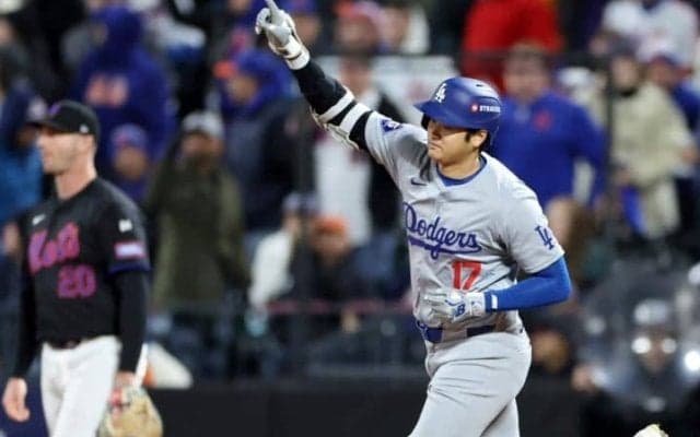 「マジで爆弾だ。ありえねぇ」大谷翔平の確信弾にメッツ贔屓の米司会も落胆　生配信での異例の沈黙が話題「オオタニは恐ろしい男だ」