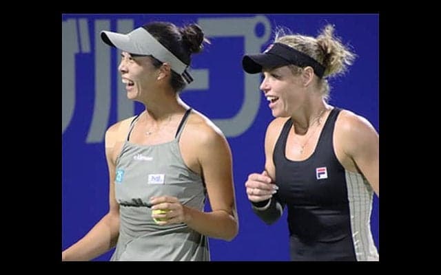 柴原瑛菜組 ジャパンOP決勝進出