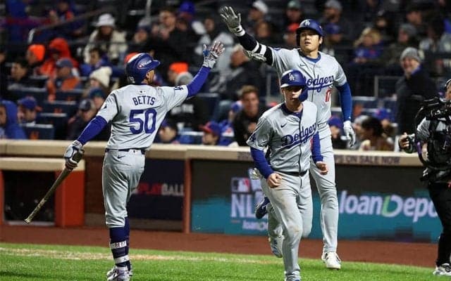 大谷翔平とベッツが「完全にシンクロ」　豪快3ランが生んだ“光景”にX興奮