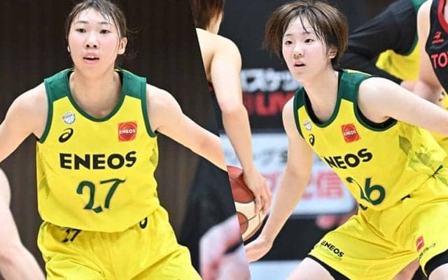 ENEOSサンフラワーズ田中こころ&八木悠香…Wリーグ開幕2連戦で魅せた度胸満点のルーキーたち