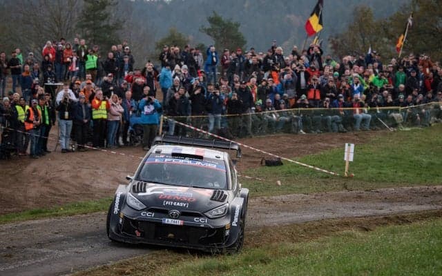 WRCセントラルヨーロッパ：セバスチャン・オジエがオィット・タナックに5.2秒差をつけ首位に浮上、勝田貴元は総合5番手をキープ