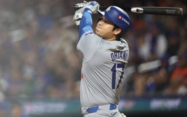 ド軍戦にまた現れた“人気ハリウッドスター”　4000kmの大移動で…NYでも熱視線