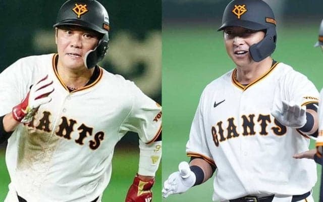 激走の坂本勇人を“なでなで”　盟友同士の絆…巨人39歳にX胸アツ「あかん、泣きそう」