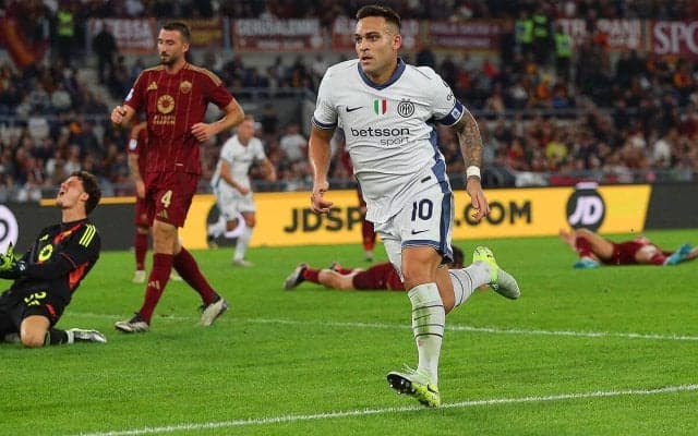 インテルがローマにウノゼロでリーグ3連勝！　主力2人負傷もラウタロが決勝点【セリエA】