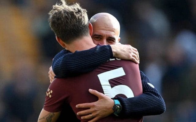 「うちは終了間際に勝つようなチームじゃない」 らしくない劇的勝利をペップが喜ぶ！ 「こうして勝てて嬉しい」