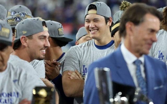 大谷翔平、WS進出に感慨「プレーしたいと思っていた場所」　ヤ軍と頂上決戦「全員の力で」