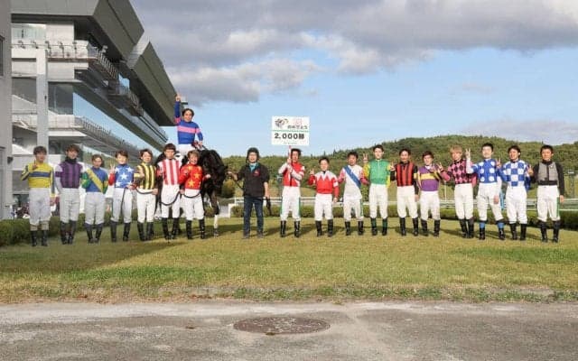 【岩手競馬】阿部英俊騎手が地方通算2000勝を達成