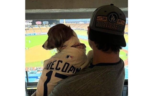 ド軍戦にいたデコピン、わずかな変化にX注目「たまらん」　大谷との2Sで発見「気づかなかった」