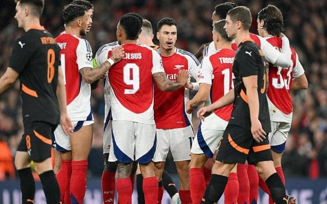 アーセナルがシャフタールに薄氷勝利でCL連勝！　今週末のリバプール戦に弾み【CL】