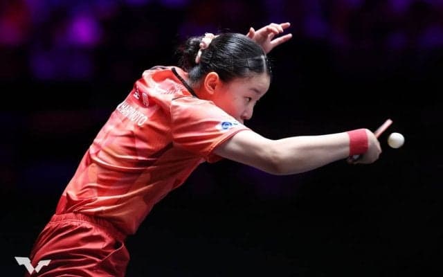 張本美和、フルゲームの激闘も「緊迫した試合で冷静さを保った」　世界37位の豪州選手と再び接戦も勝利で2回戦進出【WTTチャンピオンズモンペリエ】