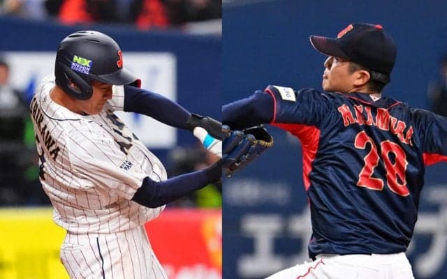 侍ジャパンにも抜擢の2選手を単独1位指名成功　青学大・西川史礁がロッテ、愛工大・中村優斗はヤクルトが交渉権獲得【プロ野球ドラフト会議2024】