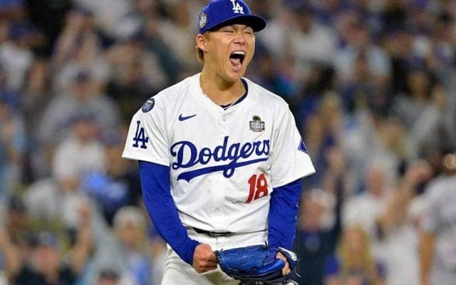 「495億円男の純然たる支配」　7回途中1安打1失点…山本由伸の衝撃登板に米騒然