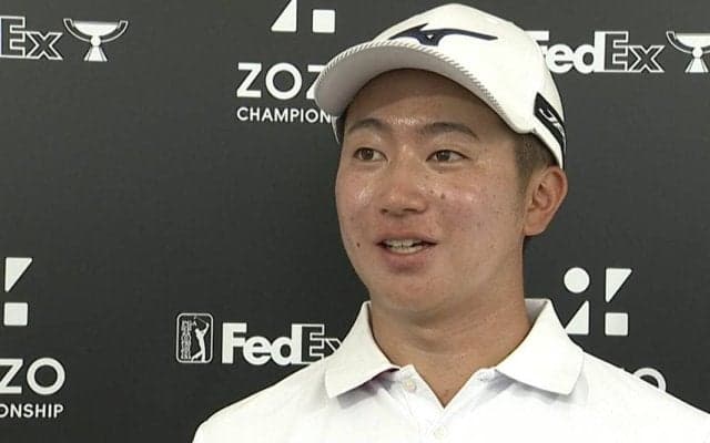 杉浦悠太、初出場のPGAツアーで6位「すごくこれからの自分のためになった」