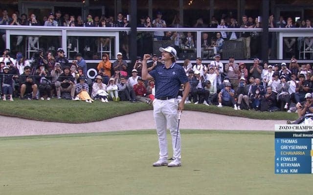 【動画】ZOZOチャンピオンシップ６代目王者はN.エチャバリア【ZOZOチャンピオンシップ4日目 】