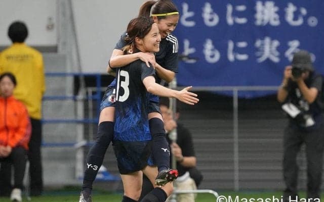 PHOTOギャラリー｢ピッチを駆ける姿が美しい｣北川ひかるが先制弾、「キュートな笑顔で統率｣熊谷紗希ら守備陣も隙を見せず【MIZUHO BLUE DREAM MATCH　なでしこジャパンvs韓国女子代表 2024年10月26日】