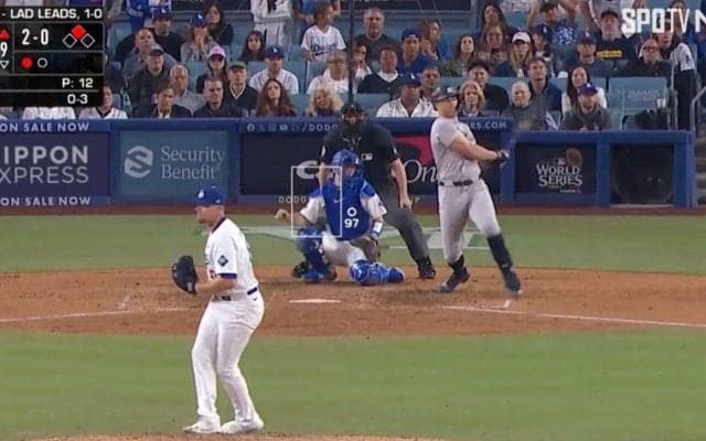 直撃したら病院行き… ヤ軍の怪力男・スタントンに「恐怖でしかない」 強烈すぎる爆速”魔打球”に「マジで戦慄」