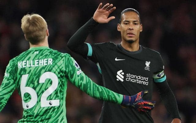 敵地でアーセナルと2-2ドロー…リバプール主将「2度追いついたことを“前進”としたい。それが正直なところ」