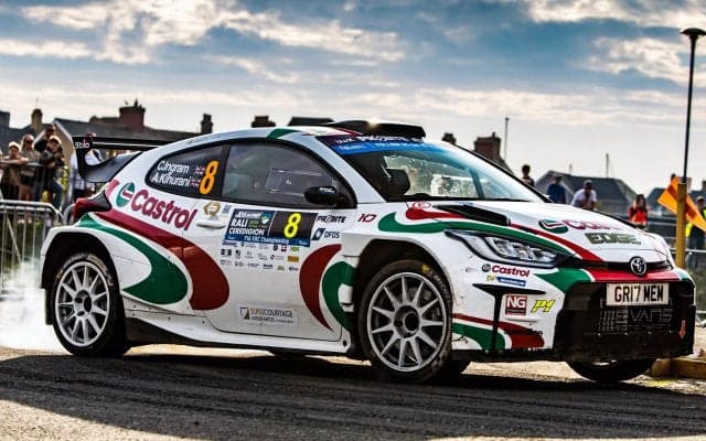 WRCジャパン：カストロールカラーのGRヤリスを駆るイングラム「このクルマで日本に参戦できるなんて最高」
