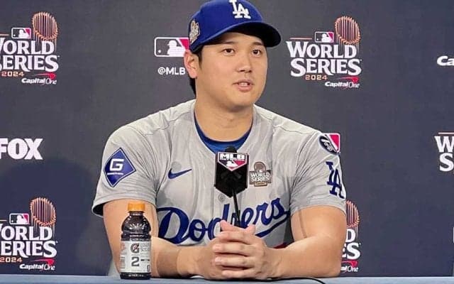 強行出場の大谷翔平「痛みはひいてきている」　3連勝で王手「明日の試合に集中」