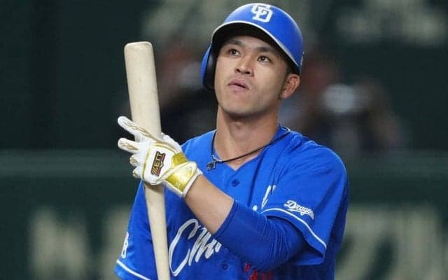 中日、三好大倫ら4選手に戦力外通告　今季加入のディカーソンも契約せず…球団発表