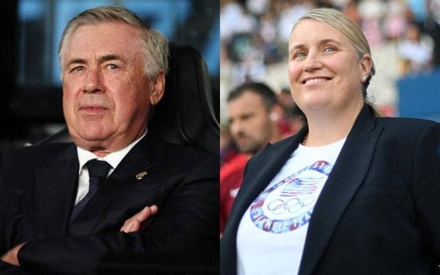 レアルのアンチェロッティ監督が新設の最優秀監督賞を受賞！ 女子はアメリカに金メダルもたらしたなでしこFW浜野まいかの元指揮官ヘイズ監督