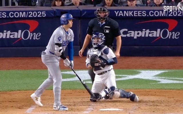 負傷中とは思えない！大谷翔平、顔を歪めながら魂のフルスイング 「痛そう」故障後初の“マン振り”に驚きと心配の声