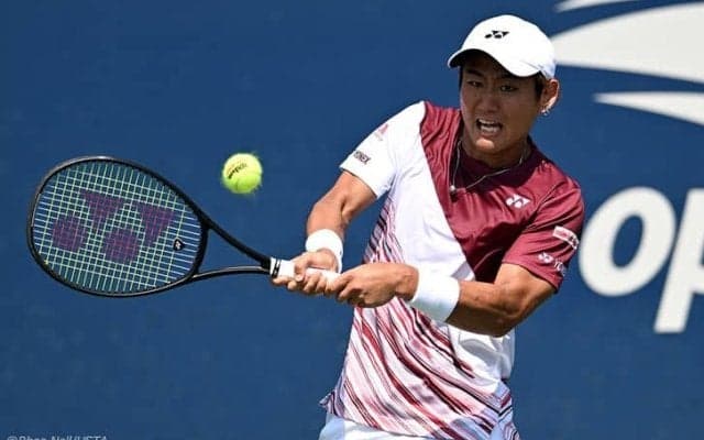 西岡良仁、3年ぶりの初戦突破ならず。世界39位ダビドビッチ・フォキナにストレートで敗戦[USオープン]
