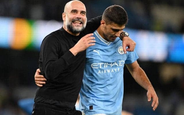 「素晴らしいニュース」 バロンドール受賞のロドリをペップも称賛＆感動！　一方でレアル・マドリーの式典不参加には…