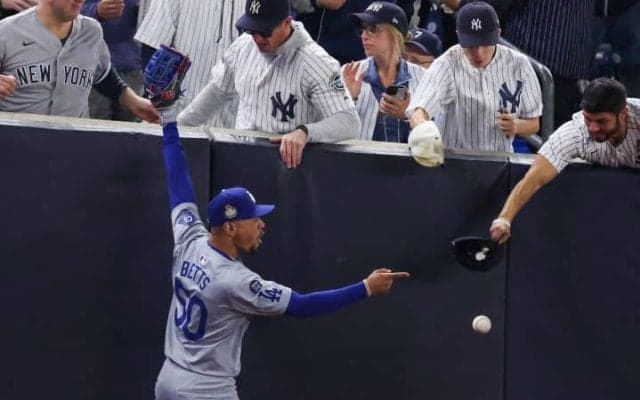 「初回のプレーはどうでもいい」ヤ軍ファンの“暴挙”を受けたベッツ　トラブルには”問題なし”を強調「俺たちは負けた、そのことに集中している」