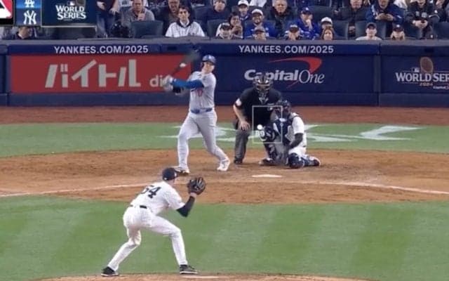 球場騒然… 大谷翔平が「バケモノすぎ」 苦手左腕を撃破… 弾丸ライナーが頭上を“爆速通過”「怪我人に見えない」