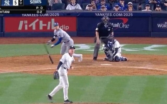 え、なんで…！？ 大谷翔平に「ドン引き」 “初球打ち”に呆然… 相手投手の様子がおかしくなる「苦手じゃないの？」