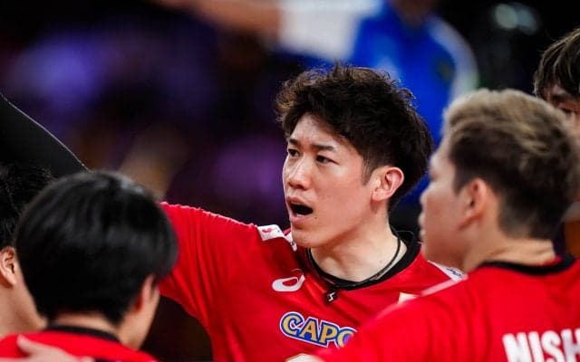 好きなスポーツ選手の3位に石川祐希、5位に髙橋藍がランクイン