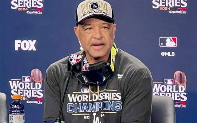 大谷翔平は「間違いなくMLBで最高」　WS制覇でロバーツ監督絶賛…「とにかくグッドガイ」