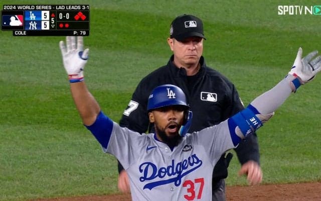 大谷翔平、ベッツ、フリーマンの“MVPトリオ”が雄叫び！ テオヘル同点打に「すごい展開だ」「さすがワールドシリーズ」ファンも大興奮の一部始終