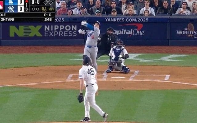 どうなってんだよ！ 大谷翔平、“想定外の動き”「超人かよ」 2試合連続… まさかのフルスイング「回復してない？」