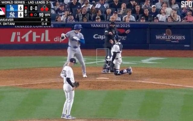 何が起きた？ 大谷翔平に“想定外のアクシデント”「いきなりどうした？」 チャンスに“まさかの展開”「打たせてよ！」