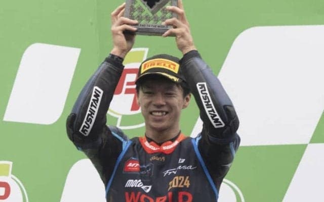 「世界タイトルだけを夢見てきた」モト2チャンピオンの小椋藍が歓喜！来季はトラックハウスでモトGPへ