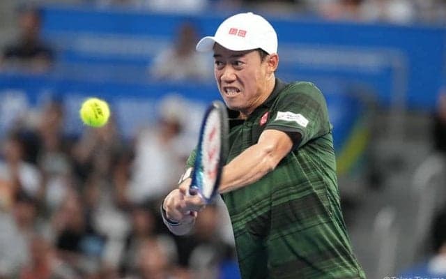 錦織圭、今季12大会目で初めての4強入り。世界196位とのフルセットマッチを制す[スロバキア・オープン]