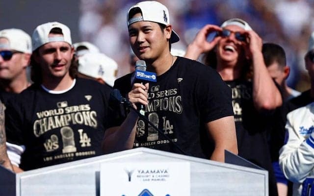 大谷翔平の英語スピーチが絶賛されるワケ　伝説OBが感心した咄嗟の“対応力”