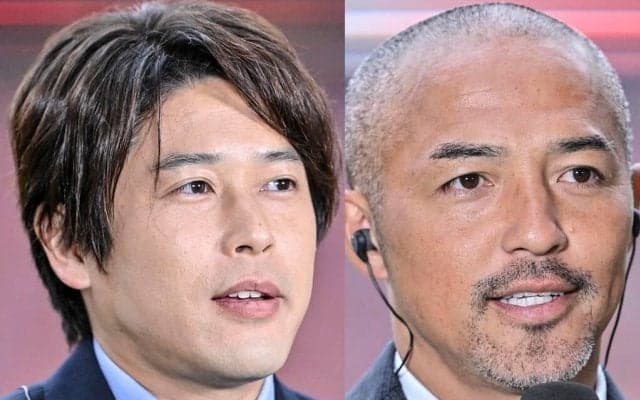 「見返り美人ならぬ見返りイケメン」内田篤人＆小野伸二氏のスーツ姿でのルヴァン杯決勝ダブル解説「見返りツーショット」が話題！「2人ともカッコよすぎ」「なんて豪華な」の声