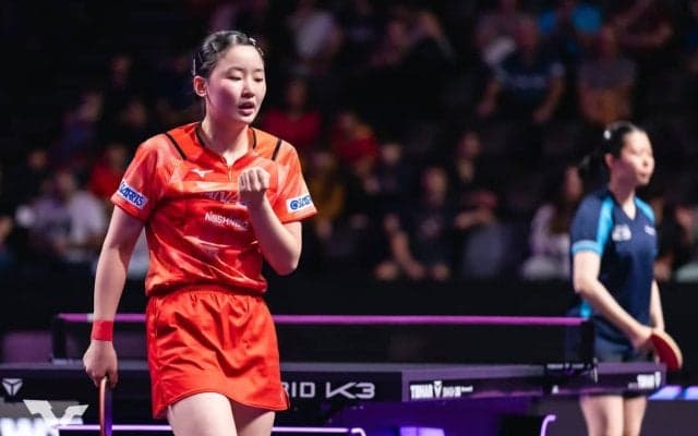 張本美和、世界6位に浮上の16歳が中国勢とのタイトル争いに参戦　孫穎莎、陳夢が不在のなか優勝候補本命は……【WTTチャンピオンズフランクフルト】
