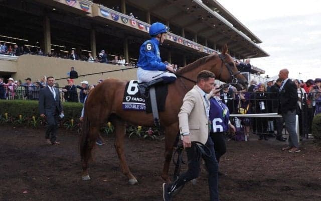 【BCマイル】ノータブルスピーチは3着まで…ビュイック「ヨハネスについていった」