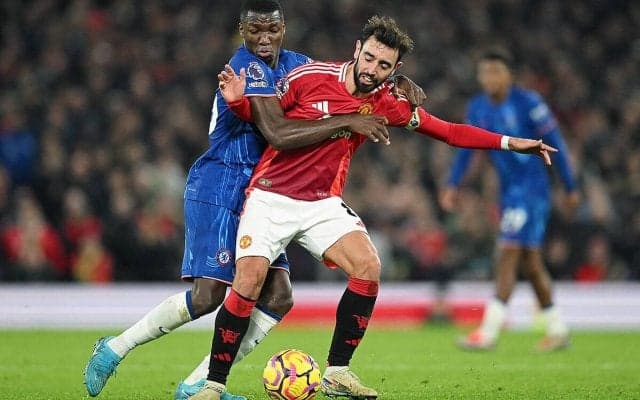 暫定体制ユナイテッドvsチェルシーは痛み分け…赤い悪魔が先制もカイセド鮮烈弾のブルーズが追いつく【プレミアリーグ】