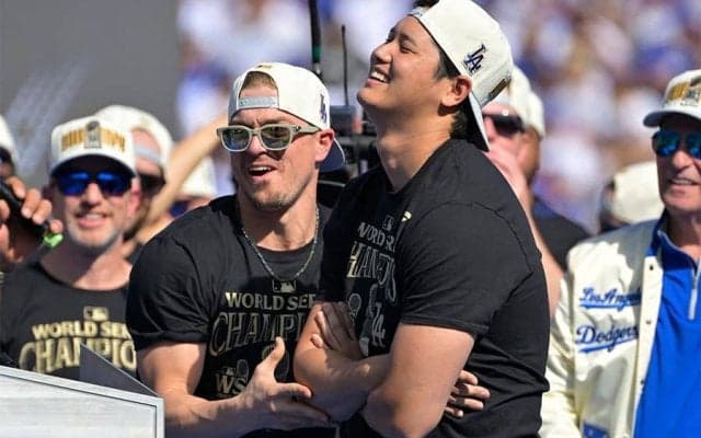 大谷翔平が呼ばれてるのに…「美味しいとこ獲った」　しゃしゃり出てきたド軍34歳に爆笑